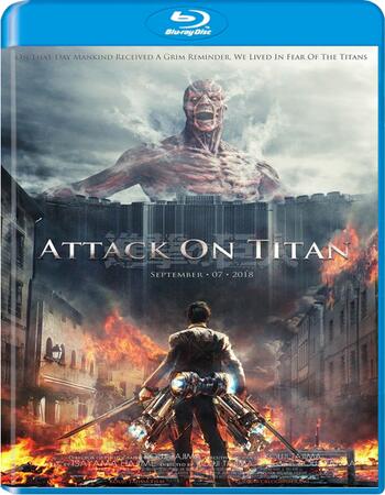 Download Attack on Titan Part 1 (2015) Dual Audio [Hindi-Japanese] BluRay 480p [325MB] || 720p [1.1GB]